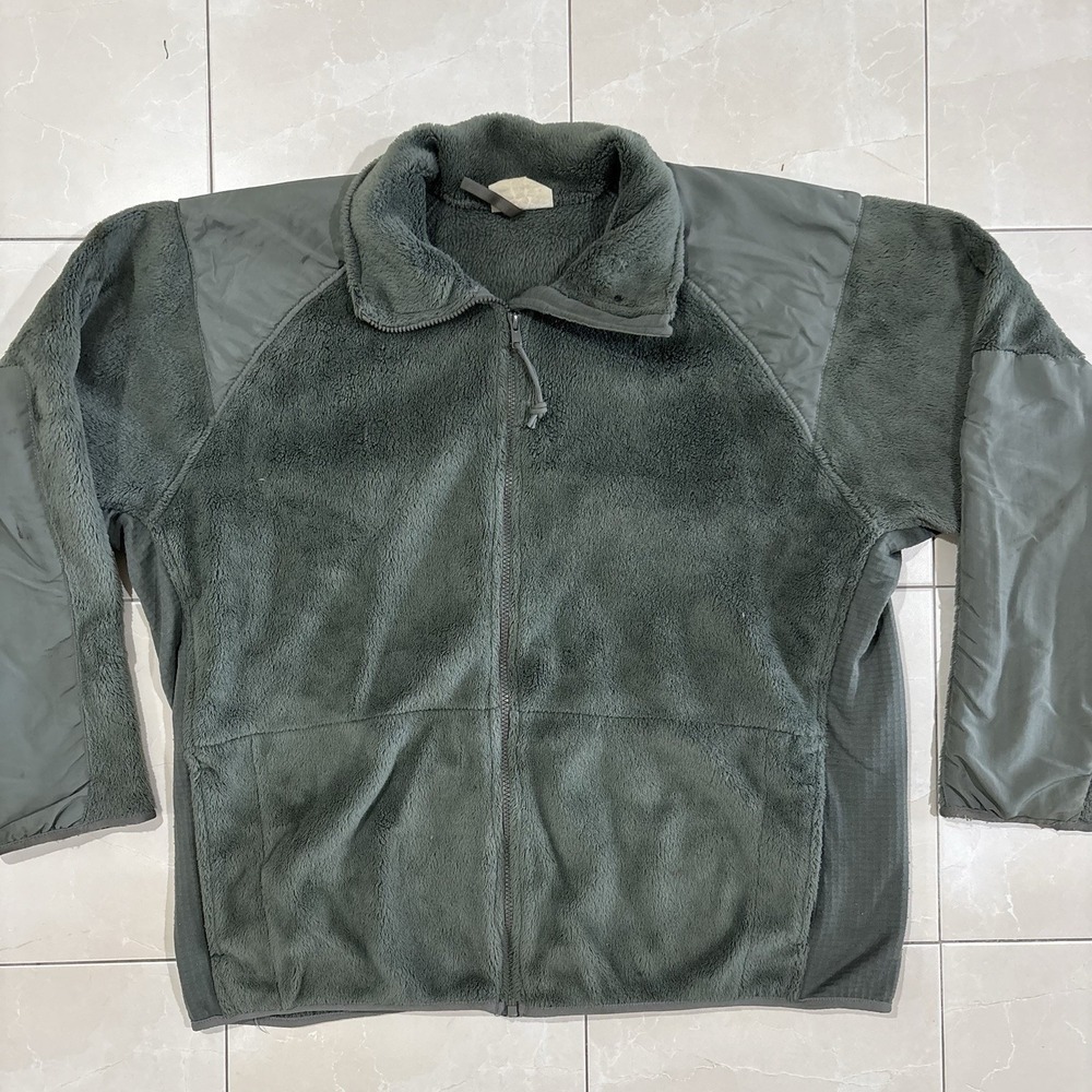 US Military Gen III Cold Weather Fleece Jacket - Large Regular Goodwill Zip